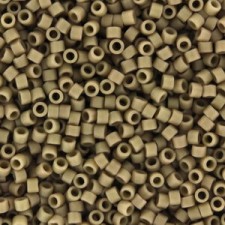 Miyuki delica Beads 11/0 - Matted opaque green teal luster DB-390